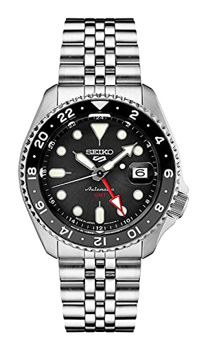 さな SEIKO Chronograph Men's Wristwatch Watch Reverse-Panda Dial